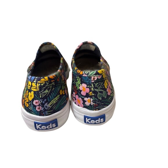 Keds X Rifle Paper Co. Womens Floral Slip-On Sneakers Size 6.5W NEW - Picture 4 of 7